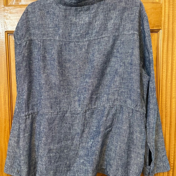 Blue Chambray Jacket Old Navy XL - Picture 6 of 6